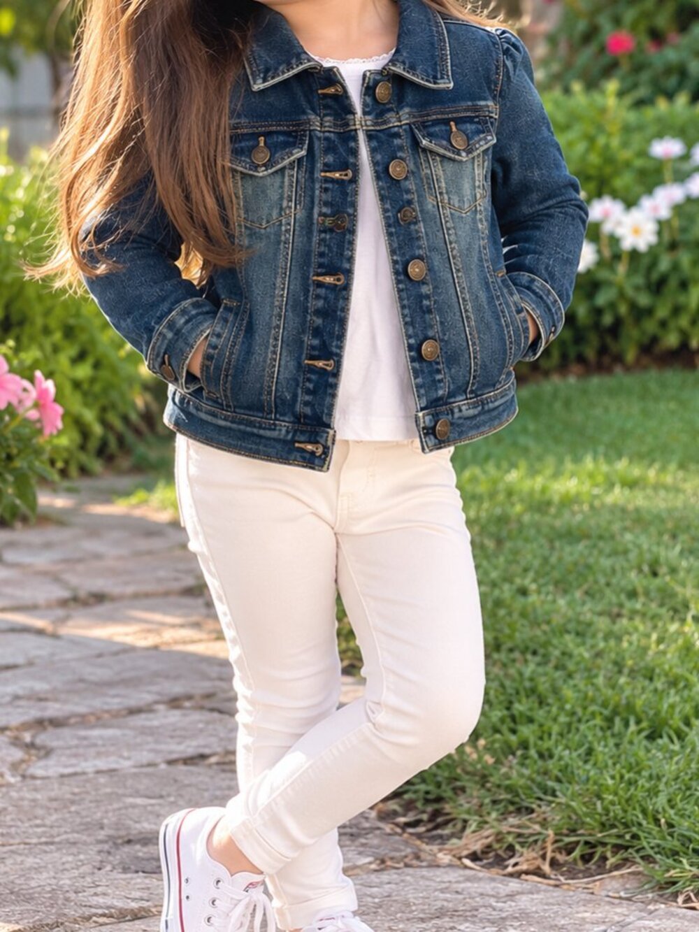 Gymboree Classic Blue Kids Denim Jacket 4T